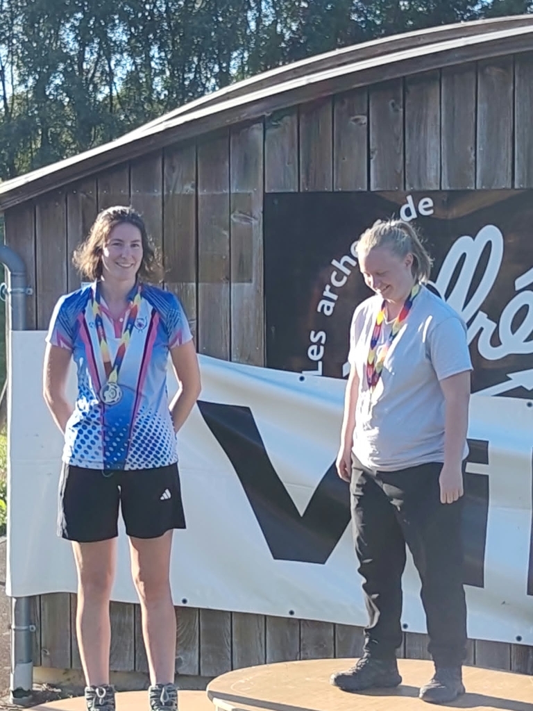 C'est parti sur les "chapeaux de roue" ! 1er championnat départemental, 2 participants, 2 médailles d'argent 💪👏👏