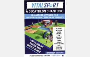 VITALSPORT DECATHLON Chantepie le Samedi 1 Septembre