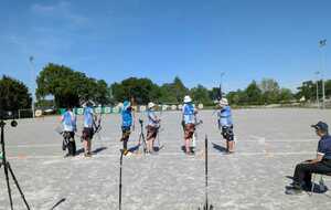 Le soleil printanier a fait "sortir" nos archers !