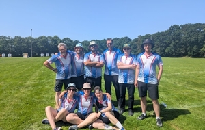 Finale division régionale CR Bretagne TAE I par équipes adultes à Plourin-lès-Morlaix. De beaux scores et des records personnels  !