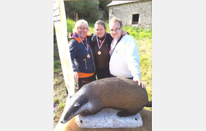 3D Pontivy Mai 2018 Anne 1ère et en découverte Nathalie 1ère et Guillaume 1er