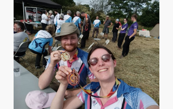 Premier week-end de juin, 7 archers engagés, 7 podiums dont 2 champions départementaux en 3D 💪