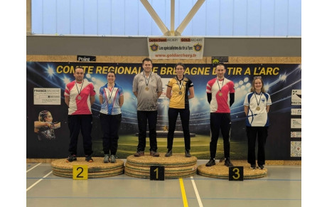 Championnat régional de Bretagne tir à 18 m en individuel : 2 vice-champions en S1FCL et S2HCL !