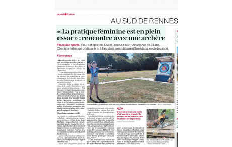 Zoom sur une archère "multi-rôles" : Charlotte K 🏹🎯